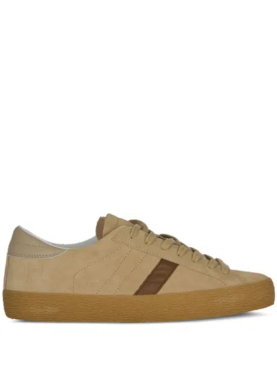 DATE HILL LOW SUEDE LEATHER SNEAKERS