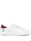Date Hill Low Suede-panelled Sneakers In White