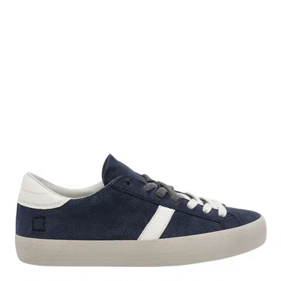 Date Hill Low Suede Sneakers In Blue