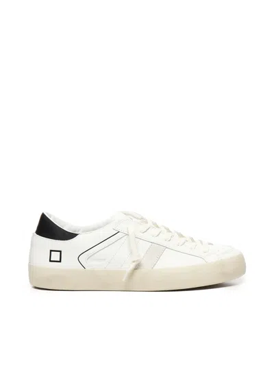 Date D.a.t.e. Hill Low White Leather Sneaker