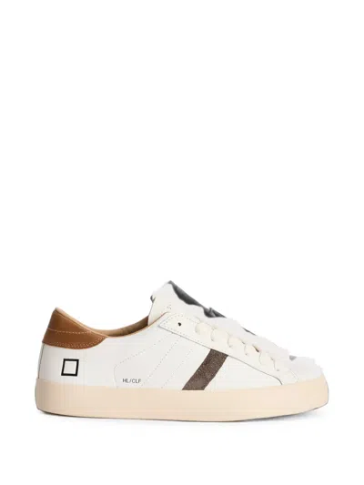 Date Hill Suede-panelled Leather Sneakers In Neutral