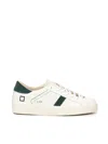 Date Leather-panelled Suede Sneakers In Multi