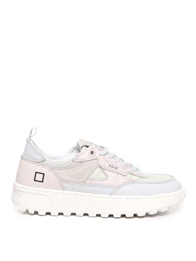 Date Lace-up Low-cut Casual Shoes In White