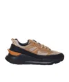 Date D.a.t.e. Fuga Method Beige Black Sneaker In Brown