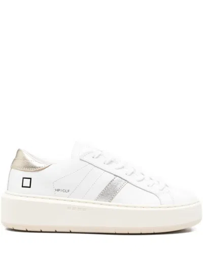 DATE LEATHER PLATFORM SNEAKERS