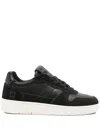 Date Court 2.0 Basic Sneakers In Black Suede And Leather In Black