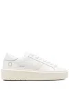 Date D.a.t.e. Hill Low Platform Sneakers In White