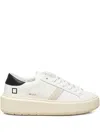 Date Leather Sneakers In Animal Print