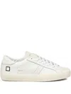 Date Leather Sneakers In White
