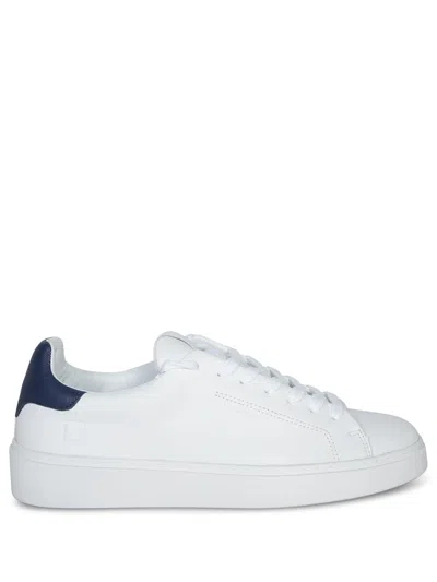 Date Levante White-blue Sneakers In Multi