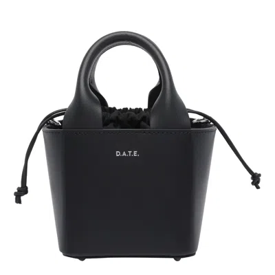 Date Logo Handbag In Black