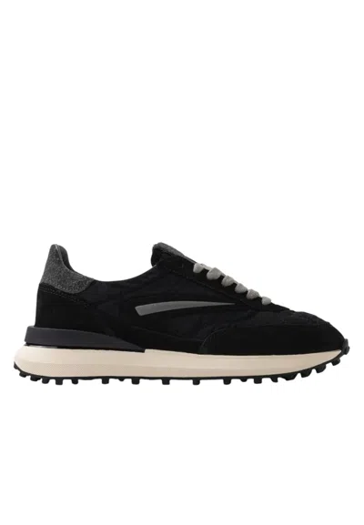 Date M431-at-tc-bk  Men Suede Black