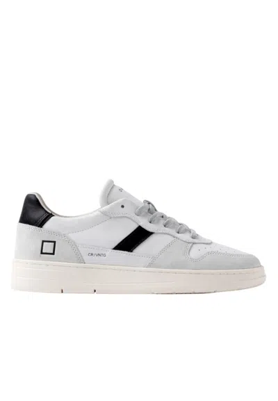 Date M431-c2-vn-wb Men's Leather White