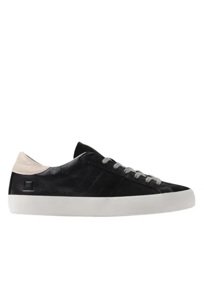 Date M431-hl-ca-bk Men's Leather Black