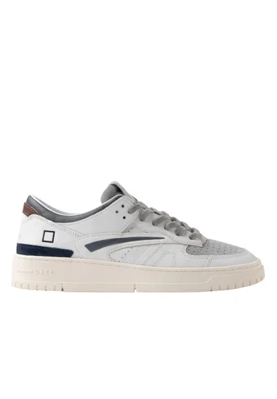 Date M431-to-co-wy Men's Leather White