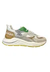 Date Men's Shoes D.a.t.e. Fuga Hf Plus White-beige In Neutral