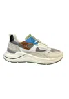 Date Men's Shoes D.a.t.e. Fuga Hf Plus White-black In Gray