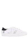 Date Hill Low Sneakers In White Suede And Leather In White