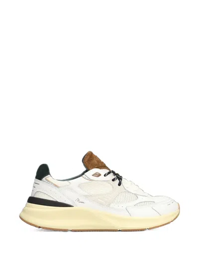 Date Musa Hf Panelled Sneakers In White