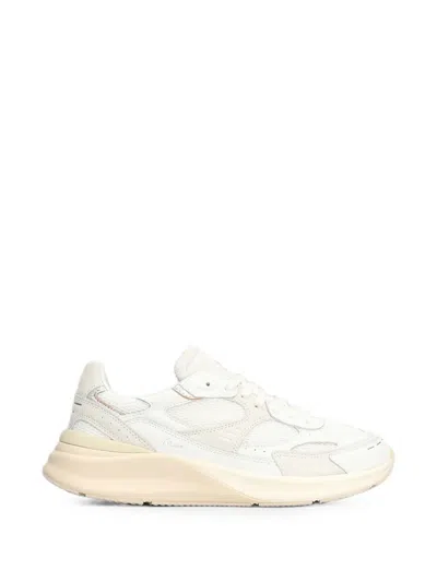 Date Musa Panelled Sneakers In White