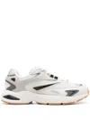 Date Sn23 Sneakers In White Leather And Fabric In White