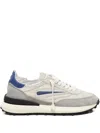 Date Platform Suede Sneakers In Gray