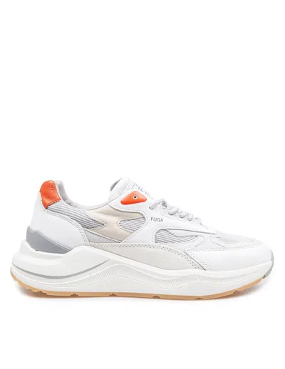 DATE D.A.T.E. RUNNING SNEAKERS IN FABRIC AND SUEDE