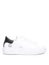 Date D. A.t. E. Woman Sneakers White Size 5.5 Leather In White
