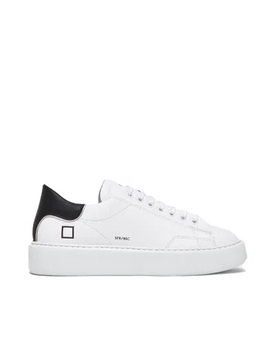 Date Sfera Basic White/black Sneakers