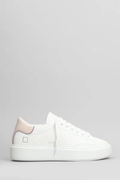 Date D.a.t.e. Sfera Sneakers In White