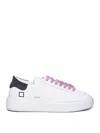 Date D.a.t.e. Sfera Stripe Sneakers In Metallic