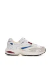 Date Sn23 Sneakers In White Leather And Fabric In White