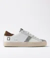 Date Sneakers D. A.t. E. Woman Color White In Animal Print