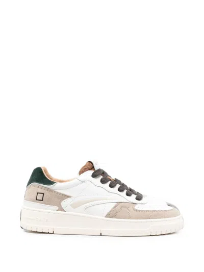 Date D.a.t.e. Sneakers In Bianco