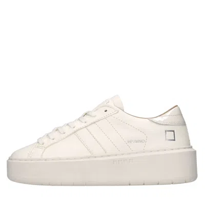 Date D.a.t.e. Sneakers In Bianco Neutri