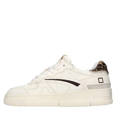 Date D.a.t.e. Sneakers In Bianco Neutri