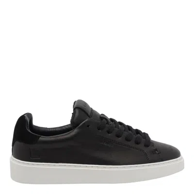 Date Levante Suede Sneakers In Black