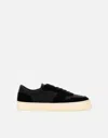 Date Studio Calf Sneaker Black In Black