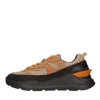 Date D.a.t.e. Fuga Method Beige Black Sneaker In Brown