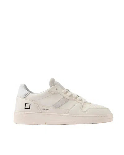 Date Sneakers Court 2.0 Mono White In Neutral
