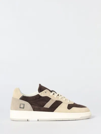 DATE SNEAKERS D. A.T. E. MEN COLOR BROWN,H50186032