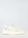 Date Torneo Pure Sneakers In White Suede And Leather In White