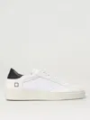 Date Levante Dragon Sneakers In White Suede And Fabric In 白色