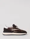 Date D.a.t.e. Leopard Print Pony Skin And Suede Running Sneakers In Animal Print