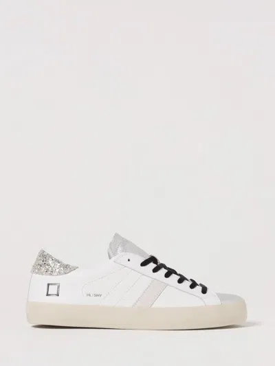 Date Sneakers D. A.t. E. Woman Color White In Metallic