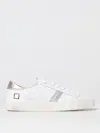 Date Leather Platform Sneakers In Weiss