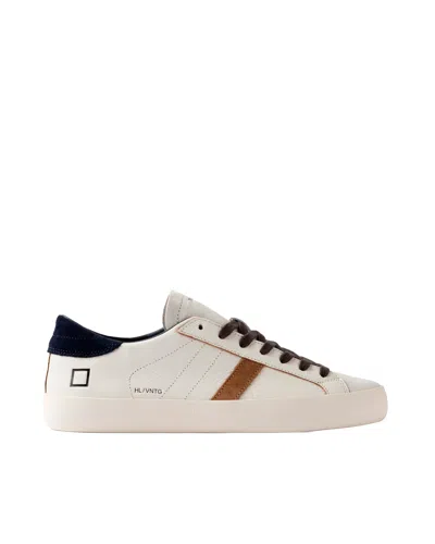 Date Sneakers Hill Low Vintage White Blue In Vnwl