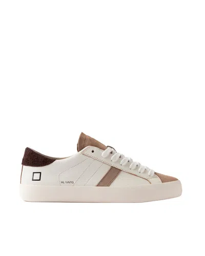 Date Sneakers Hill Low Vintage White Brown