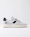 Date Sneakers Man  M431-c2-vn-wb Court 2.0 Vintage White Black In White