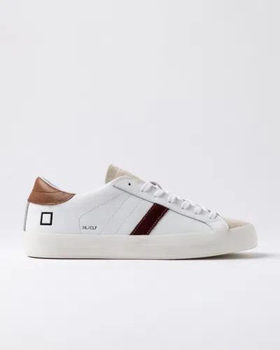 DATE SNEAKERS MAN DATE M431-HL-CA-WI HILL LOW CALF WHITE LEATHER